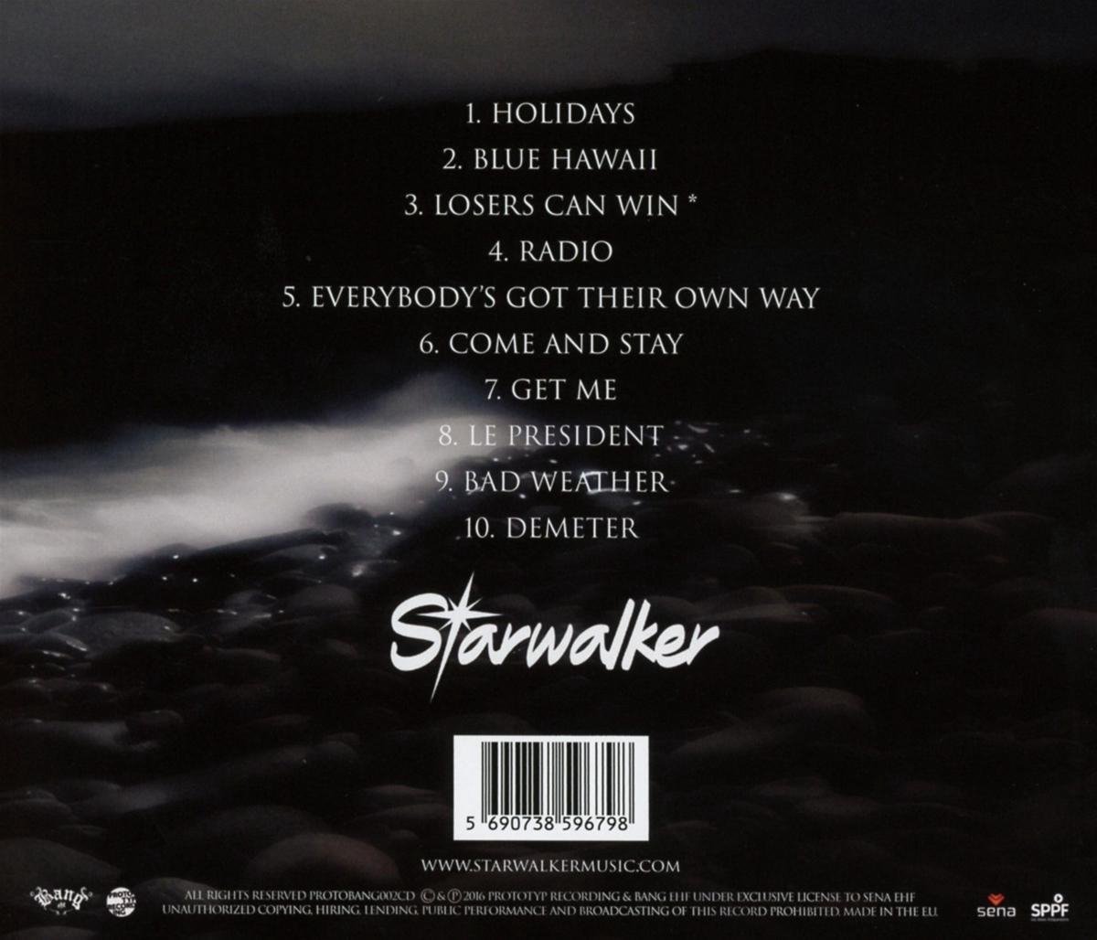 Starwalker, Starwalker CD (album) Muziek
