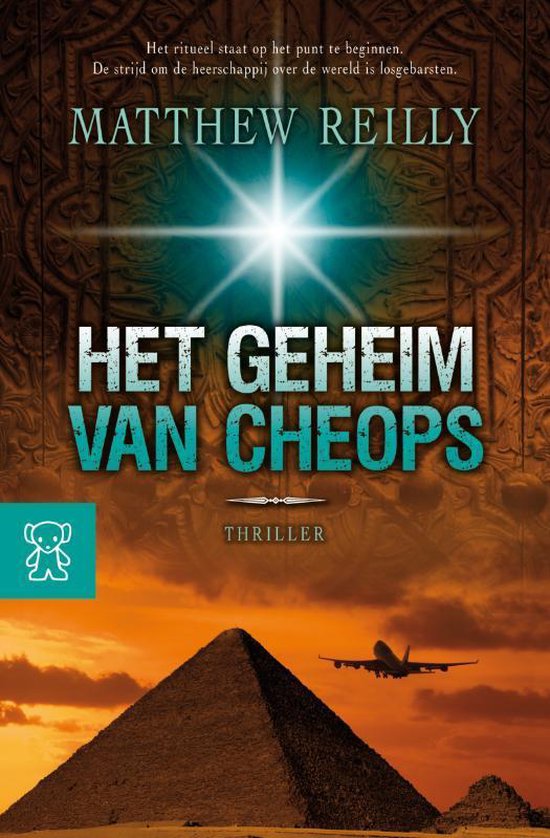 Cover van het boek 'Het geheim van Cheops'