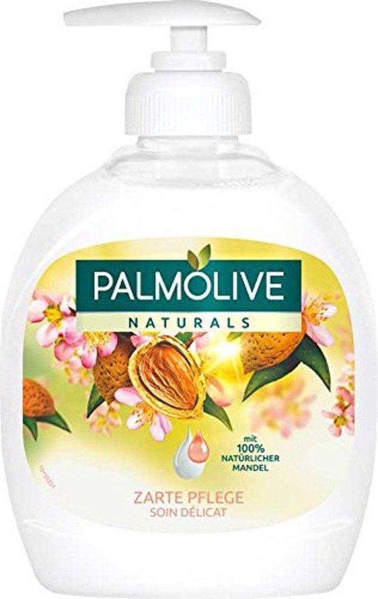 PALMOLIVE Savon liquide NATURALS Lait d'amande, 300 ml | bol.com
