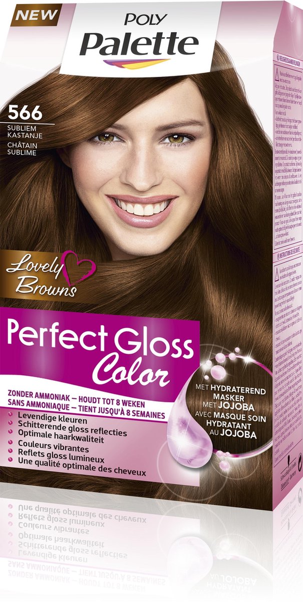 Poly Palette Perfect Gloss 566 Subliem Kastanje