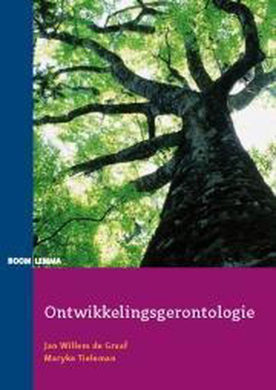 Cover van het boek 'Ontwikkelingsgerontologie'