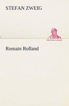 Boek "Romain Rolland" door Stefan Zweig met een afbeelding van een man in een hoed.
