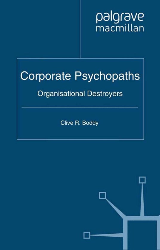 Business and Management (R0) - Corporate Psychopaths - cover