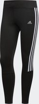 Adidas Run 3Stripes Tight W Sportlegging Dames - Zwart - Maat XS