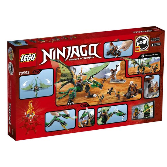 LEGO NINJAGO De Groene NRG Draak - 70593 | bol.com