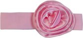 Jessidress Haarband Baby Hoofdband met haarbloem - Roze