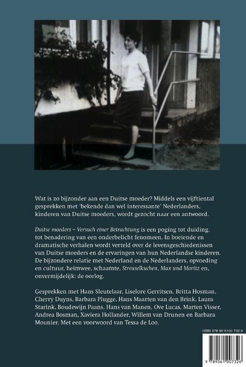 Duitse Moeders - back cover