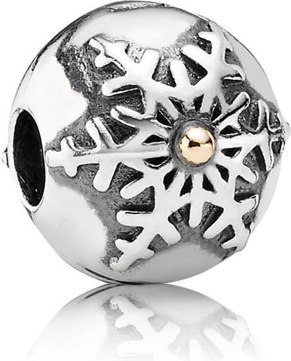 Pandora Bedel Moments - Sneeuwvlok Clip - Zilveren bedel | bol