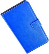 Apple iPhone 5 / 5S Wallet Bookcase hoesje Blauw