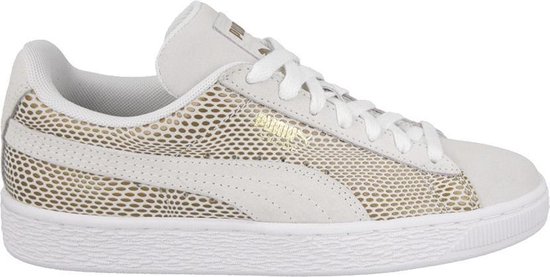 Puma Sneakers Suede Gold Dames Beige/goud Maat 38 | bol.com