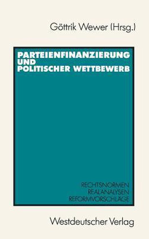 Foto: Parteienfinanzierung und politischer wettbewerb