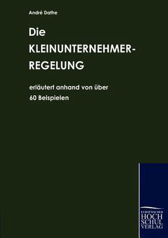 Die Kleinunternehmerregelung - cover