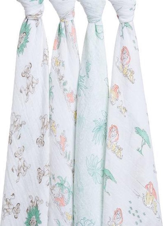 Aden + Anais Swaddle 4pack Disney Lion King