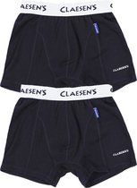 Claesen's® - Jongens Boxershorts 2-pack Navy - Navy - 95% Katoen - 5% Lycra