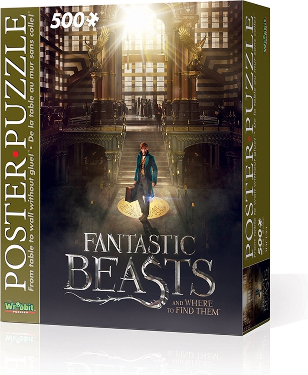 Wrebbit Poster Puzzle - Fantastic Beasts Macusa 500 stukjes