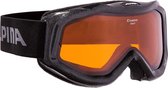 Alpina Grap D goggle zwart -  Skibril - Snowboardbril
