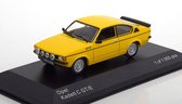 Opel Kadett C GT/E Coupe 1976 Geel 1-43 Whitebox Limited 1000 Pieces