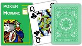 Modiano poker speelkaarten groen 4 index