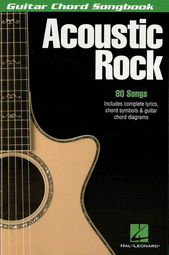 Revolutionair Omzet doorgaan Acoustic Rock - Guitar Chord Songbook (ebook), Hal Leonard Corp. |  9781476862491 | Boeken | bol.com