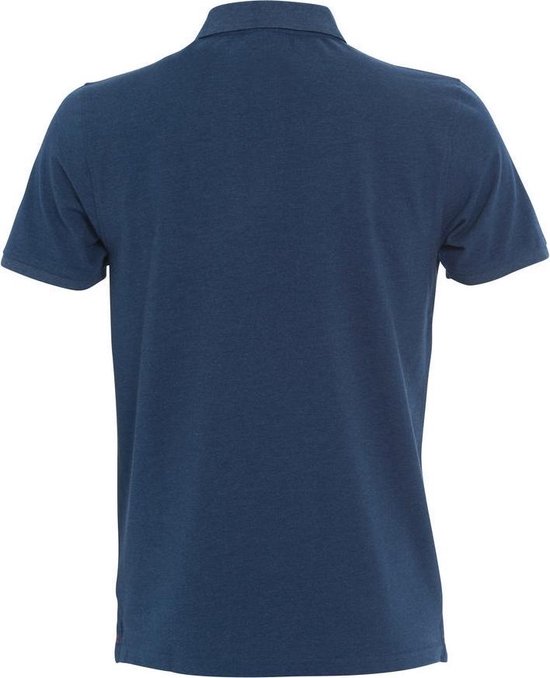 Polo Homme Clique Premium Bleu chiné taille XL