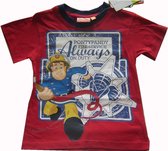 T-shirt van Brandweerman Sam maat 86