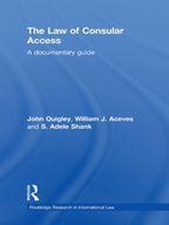 Routledge Research in International Law - The Law of Consula ... - cover