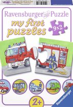 Ravensburger Speciale voertuigen- My First puzzles -9x2 stukjes - kinderpuzzel