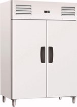 Horeca koelkast | Wit | Gepoedercoat Staal | 1172 liter | Saro | GN1200TNB | 323-1028