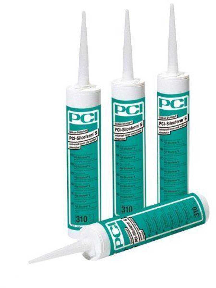 PCI Silcoferm S 16 zilvergrijs koker 310ml