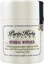 Purity Herbs - Herbal Wonder - Dag- en nachtcrème IJslandse kruiden - Parfumvrij - 100% Natuurlijk - 50 ml pomppotje