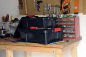 IRIS Powerbox opbergbox - 43 l - Kunststof - Zwart/rood