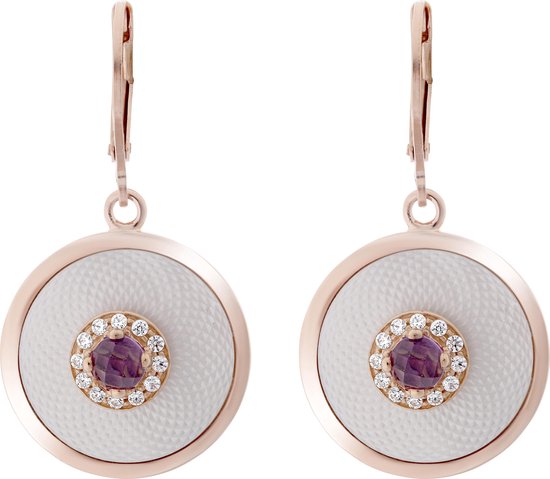 Ciondolo in argento sterling con opale rosa peruviano