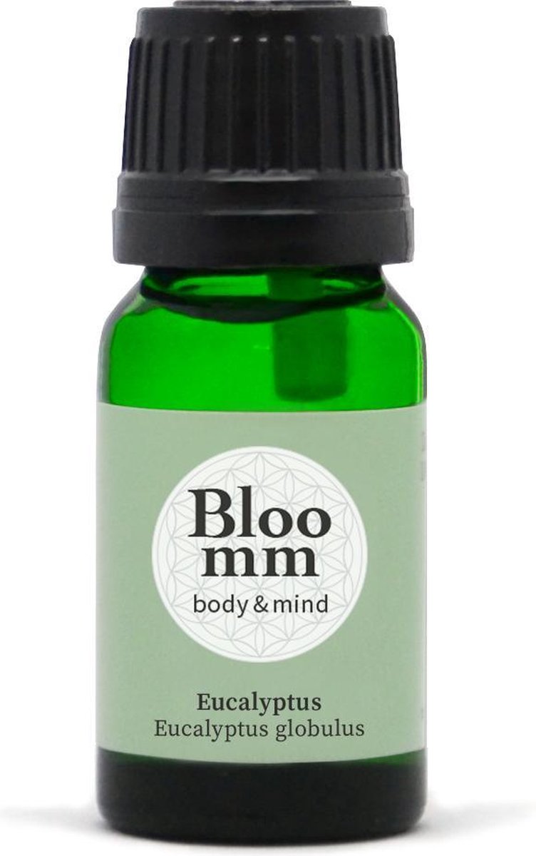 Goedkoopste Bloomm Eucalyptus Etherische Olie. Verlicht & Stimuleert. 10ml.