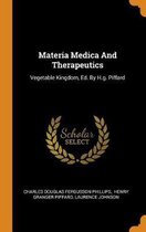 Materia Medica and Therapeutics