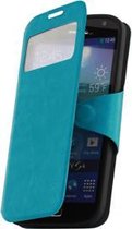 Samsung Galaxy S4 VE Window hoesje Turquoise