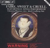 Christina Högman & Jakob Lindberg - Faire, Sweet & Cruell, 15 Elizabethan Songs (CD)