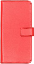 Luxe Softcase Booktype Samsung Galaxy S10 hoesje - Rood