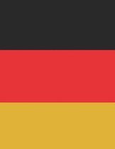 Germany Flag Notebook Sketchbook