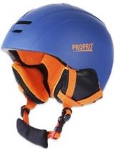 Skihelm blauw unisex M