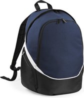 Quadra Pro Team Backpack QS255 Zwart-Blauw-Wit