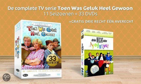 Toen Was Geluk Heel Gewoon & Drie recht, een averechtbox (Dvd) | Dvd's