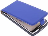 Mobiparts - blauwe premium flipcase voor de LG G3