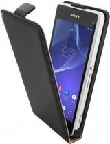 Mobiparts Essential Flip Case Sony Xperia Z1 Compact Black