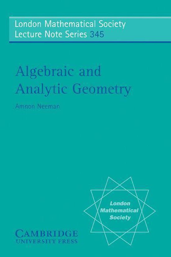 Algebraic And Analytic Geometry Bol