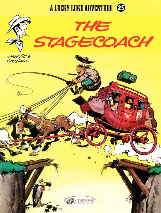 Lucky Luke 25 - Lucky Luke - Volume 25 - The Stagecoach - cover