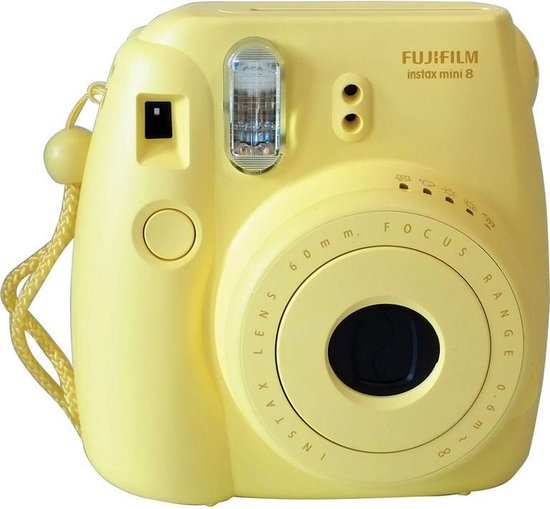 Koninklijke familie definitief Ik heb het erkend Fujifilm Instax Mini 8 - Geel | bol.com