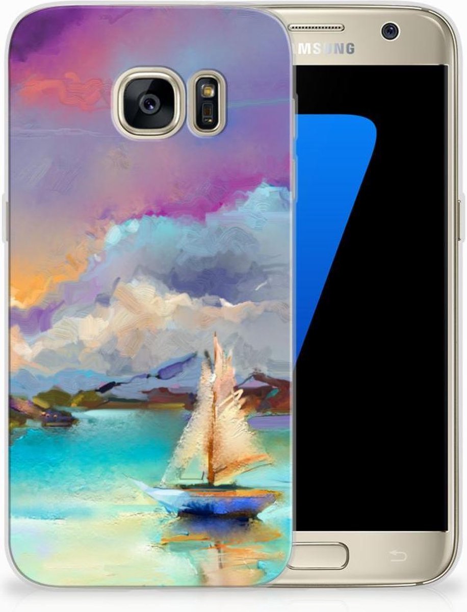 Back Cover voor Hoesje maken Samsung Galaxy S7 Boat