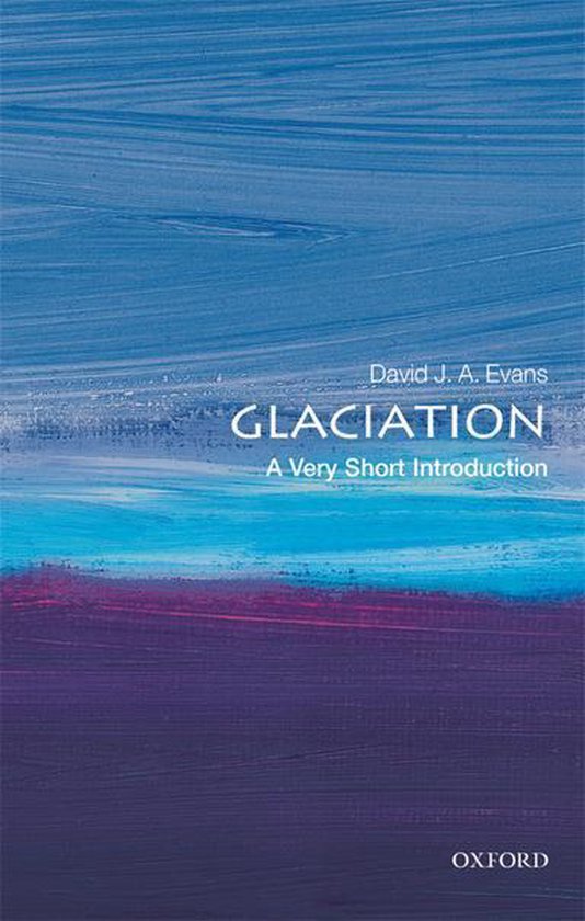 Very Short Introductions - Glaciation - cover