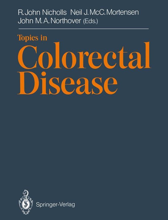 Medicine (R0) - Topics in Colorectal Disease - cover