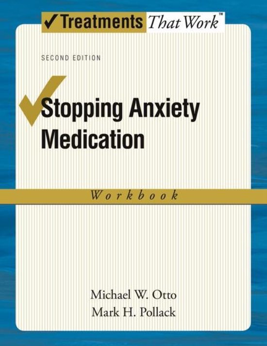 Stopping Anxiety Medication 9780195338553 Michael W. Otto Boeken